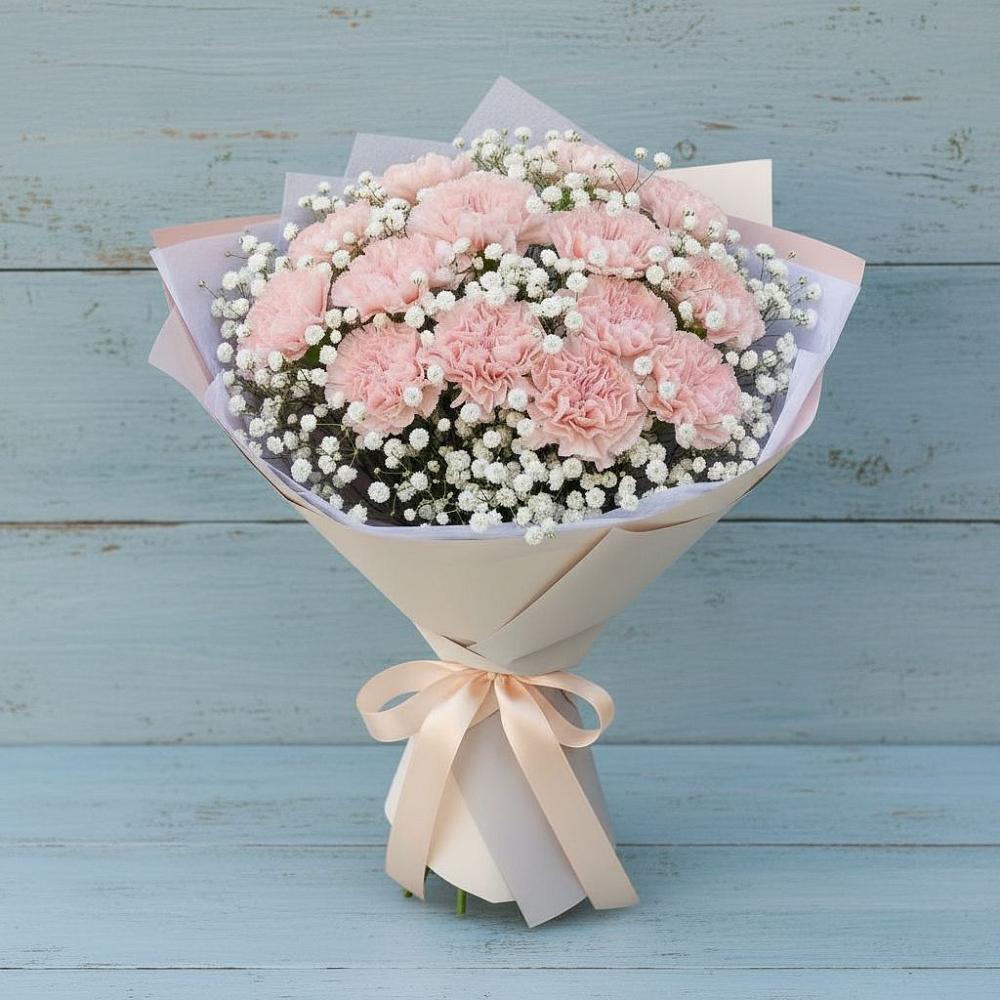 Букет цветов из: Гвоздики в Ульяновске