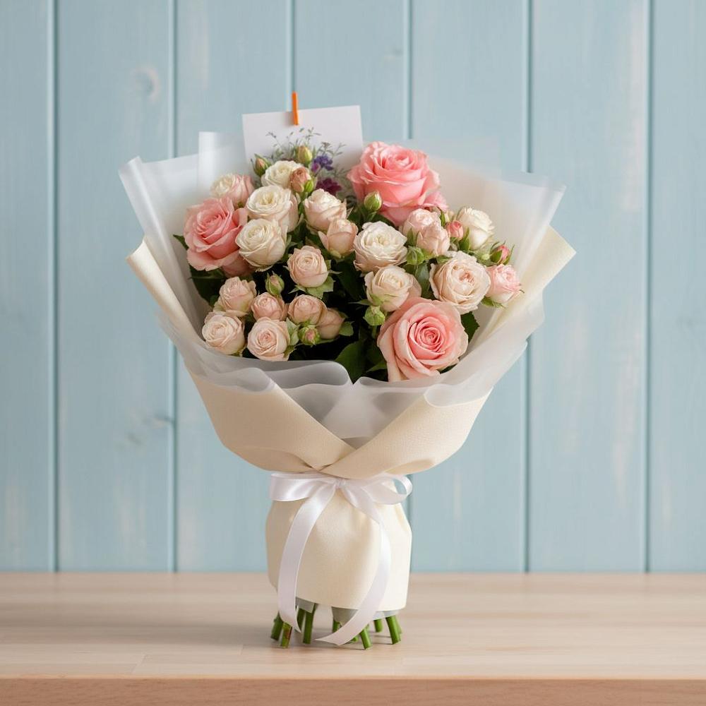 Букет голос любви в Ульяновске Букет цветов из: Розы в Ульяновске