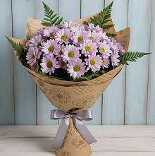Букет соблазн в Ульяновске Букет цветов из:  Хризантемы в Ульяновске