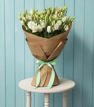 Букет Утренняя Свежесть в Ульяновске Букет цветов из:  Лизиантусы в Ульяновске