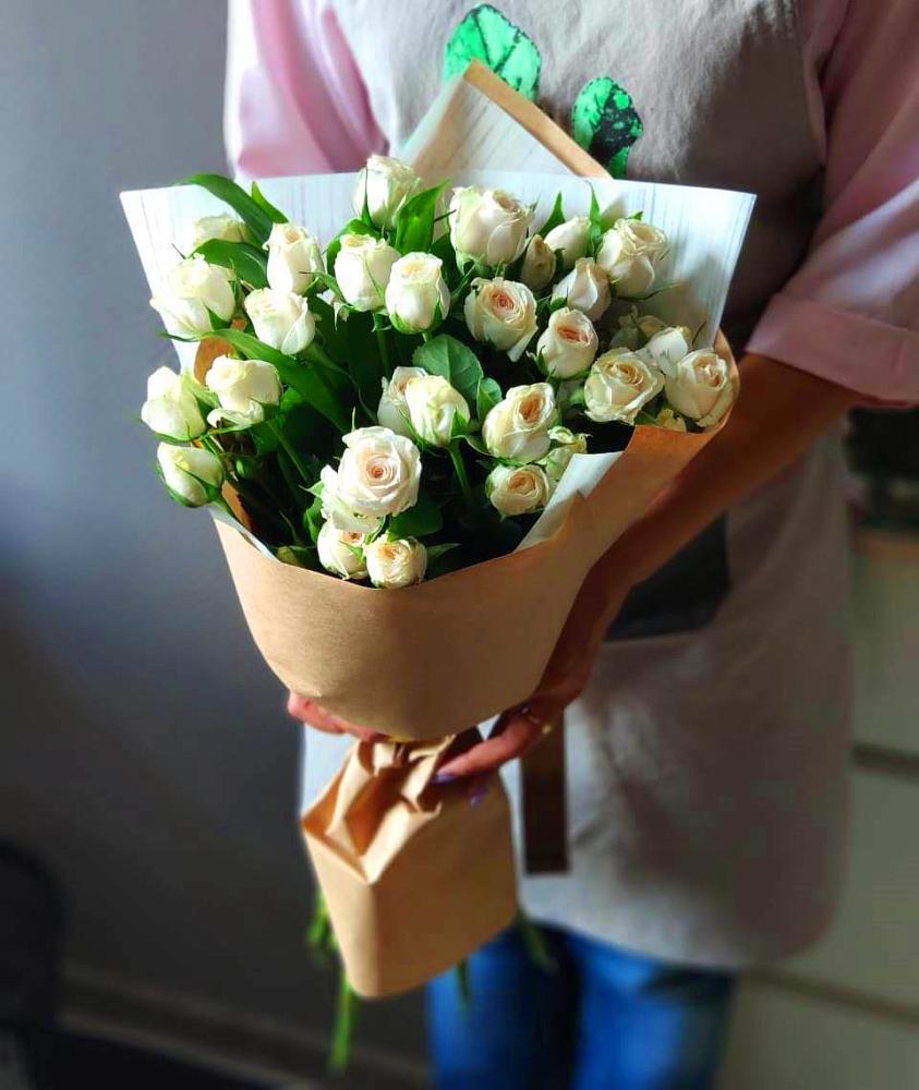 Букет хорошее настроение в Ульяновске Букет цветов из: Розы в Ульяновске