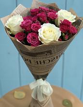 Букет Удивительный из роз в Ульяновске Букет цветов из:  Розы в Ульяновске