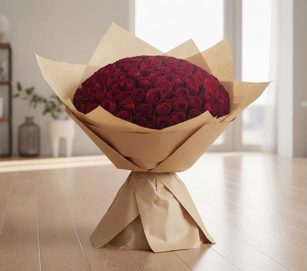 101 Красная роза в Ульяновске Букет 101 Красная роза в Ульяновске