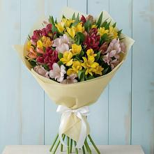Букет Летние краски в Ульяновске Букет цветов из:  Альстромерии в Ульяновске