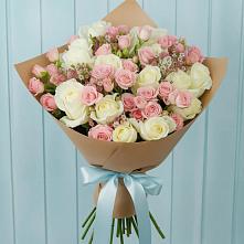 Букет романтичный подарок в Ульяновске Букет цветов из:  Розы в Ульяновске
