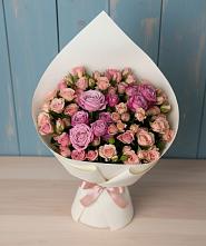 Букет Нежная розовость #REPLACE_PRED# Ульяновске Букет цветов из:  Розы #REPLACE_PRED# Ульяновске